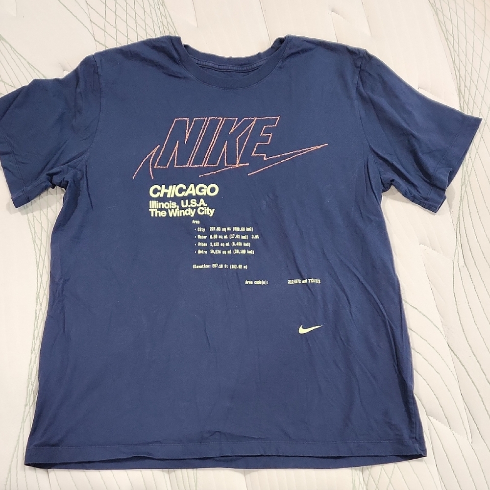 Nike Navy Chicago Tee